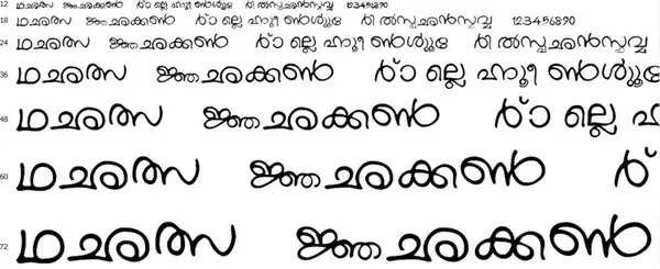 തലക്കെട്ടിനു പറ്റുന്ന യൂണിക്കോഡ് അലങ്കാരഫോണ്ടുകളുമായി രചന; ആദ്യഫോണ്ട് 'സുന്ദര്' മലയാളത്തിനു സമര്പ്പിക്കുന്നു