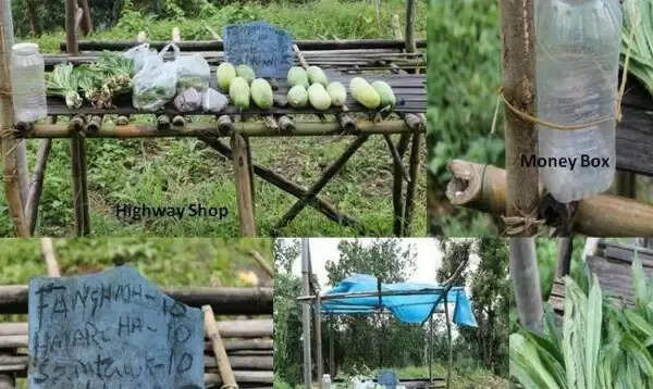 സത്യസന്ധതയുണ്ടായാല് മതി കൊറോണയെ നേരിടാം: മാതൃകയായി ആളില്ലാ കടകള്