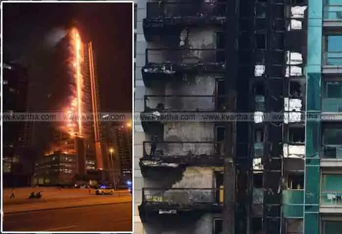 Fire | ബുർജ് ഖലീഫയ്ക്ക് സമീപമുള്ള 35 നില കെട്ടിടത്തിൽ വൻ തീപിടുത്തം; വീഡിയോ വൈറൽ; ദൃശ്യങ്ങൾ കാണാം