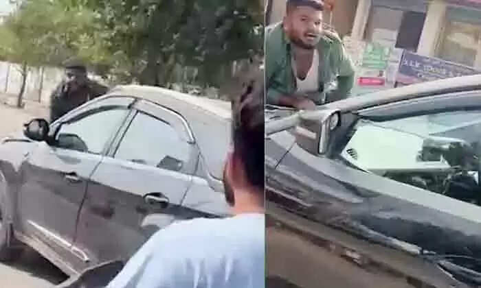 Arrested | യുവാവിനെ കാറിന്റെ ബോണറ്റില് കയറ്റി വണ്ടിയോടിച്ചെന്ന സംഭവത്തില് യുവതി അടക്കം 5 പേര് അറസ്റ്റില്