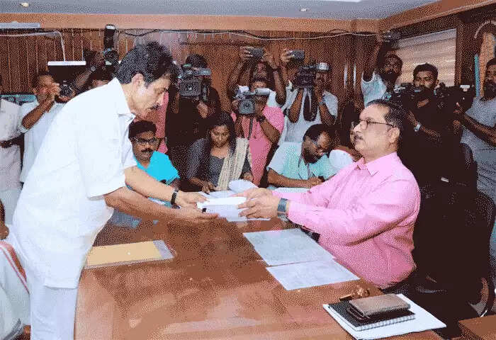 KC Venugopal | കെസി വേണുഗോപാല് നാമനിര്ദേശ പത്രിക സമര്പ്പിച്ചു