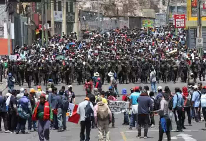 Emergency | പ്രസിഡന്റിനെതിരെ പ്രതിഷേധം: 30 ദിവസത്തേക്ക് അടിയന്തരാവസ്ഥ പ്രഖ്യാപിച്ച് പെറു സര്കാര്