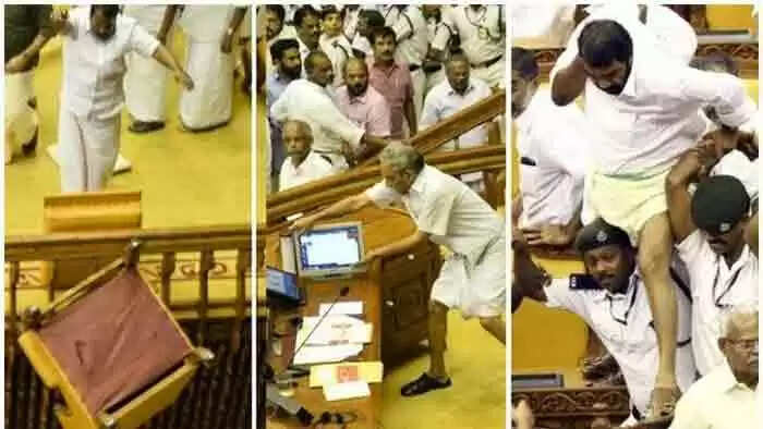 നിയമസഭയിലെ കയ്യാങ്കളി; ജാമ്യം കിട്ടാന് മന്ത്രിമാര് ഉള്പ്പെടെയുള്ള ഇടത് നേതാക്കള് കെട്ടിവച്ചത് 35,000 രൂപ വീതം
