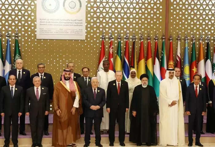 Gaza war | അസാധാരണ അറബ് - ഇസ്ലാമിക് ഉച്ചകോടിയിൽ ഇസ്രാഈലിനെതിരെ രൂക്ഷ വിമർശനം; ഗസ്സയിൽ അടിയന്തര വെടിനിർത്തലിന് ആഹ്വാനം; സ്വതന്ത്ര ഫലസ്തീൻ അംഗീകരിക്കുക മാത്രമാണ് സമാധാനത്തിന് ഒരേയൊരു പരിഹാരമെന്ന് സഊദി