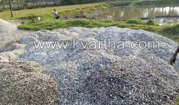 ജലസ്രോതസ്സുകള്ക്ക് ഭീഷണിയായി നീറ്റുകക്ക ഖനനം കൃഷി ഇറക്കാന് സാധിക്കുന്നില്ലെന്ന് പരാതി