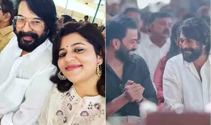വെളള ഷര്ടും മുണ്ടും ധരിച്ച് കൂളിങ് ഗ്ലാസും വച്ച് സ്റ്റൈലന് ലുകില് മമ്മൂട്ടി; സെല്ഫിയെടുത്ത് സുപ്രിയ; എന്ത് കൂളായ മനുഷ്യനെന്ന് പൃഥ്വിരാജ്