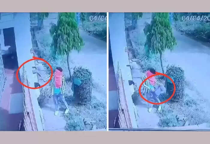 Viral Video | മുഖം മറച്ച് പതുങ്ങിവന്ന് അയലില് ഉണക്കാനിട്ടിരുന്ന അടിവസ്ത്രം കവര്ന്ന് തിരിഞ്ഞൊരു ഓട്ടം; ആരും കണ്ടില്ലെങ്കിലും കാമറകണ്ണുകള് കള്ളനെ ഒപ്പിയെടുത്തു! വൈറലായി സിസിടിവി ദൃശ്യങ്ങള്