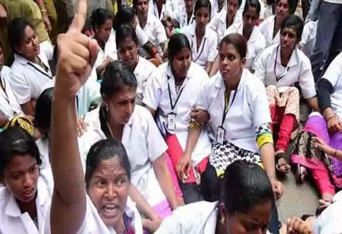 Nurses Strike | വേതനവര്ധനവ്: സംസ്ഥാനത്തെ നഴ്സുമാര് പണിമുടക്കിലേക്ക്