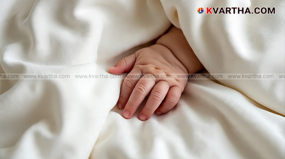 One-year-old child Athyukth who died after choking on rambutan fruit in Perumbavoor.