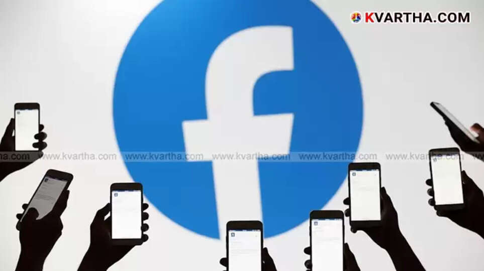 Facebook logo representing Meta's services.