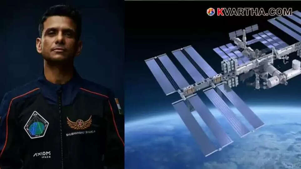 An image of Shubhanshu Shukla, the Indian astronaut, related to the Axiom-4 mission.
