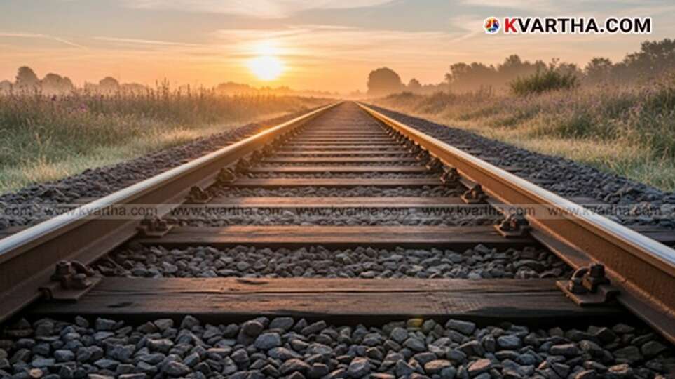 A symbolic photo of a train in Punjab, India.
