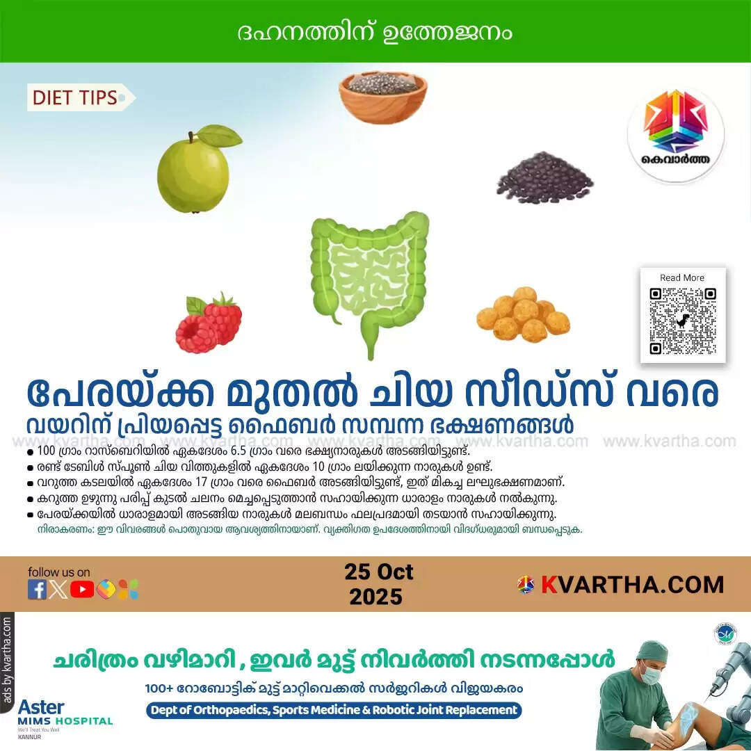 five fiber rich foods for good digestion guava chia seeds