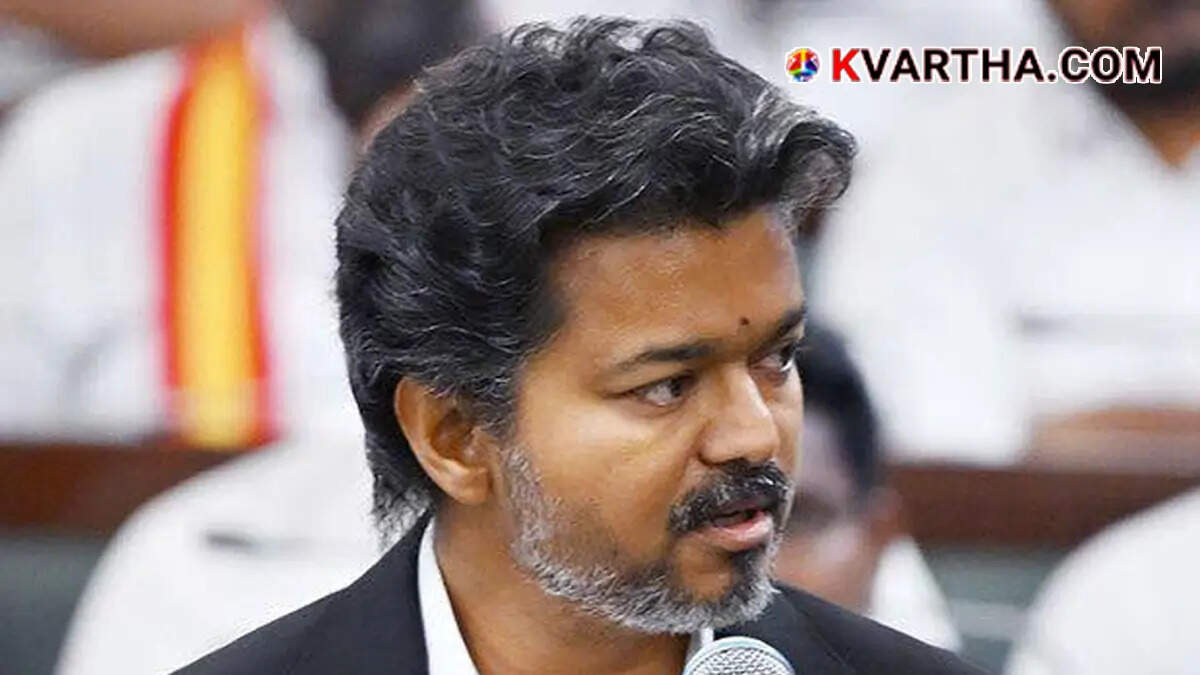 Tamil Nadu Chief Minister C Joseph Vijay