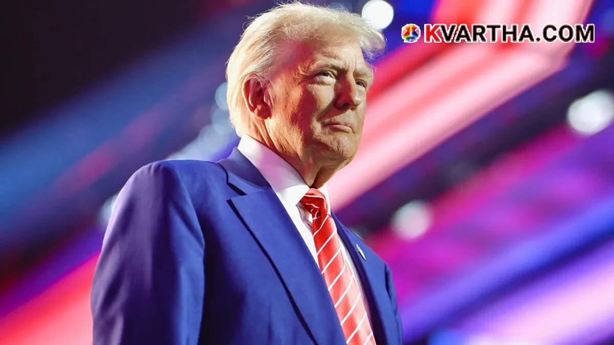 US President Donald Trump 