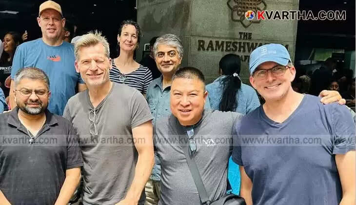 Game of Thrones Star Nikolaj Coster-Waldau Spotted at Rameshwaram Cafe in Bengaluru