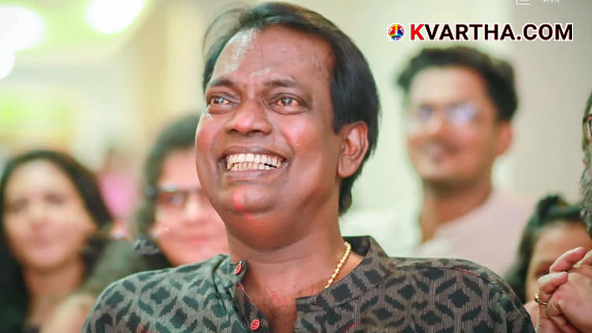  Portrait image of veteran Malayalam actor Salim Kumar.