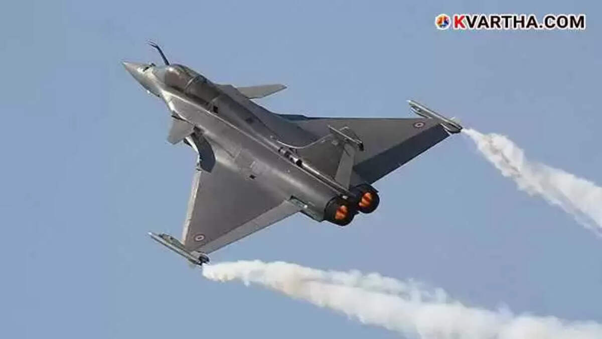 Indian Rafale fighter jet.