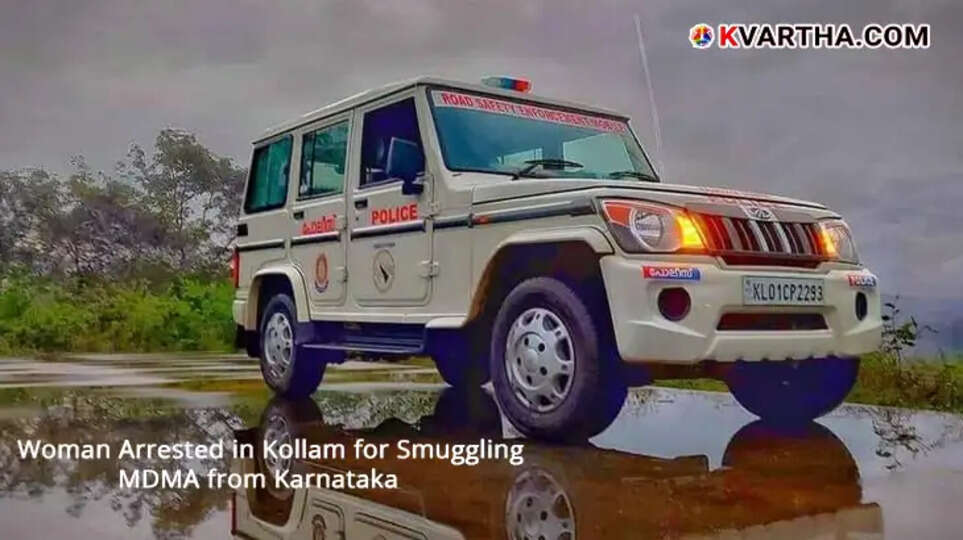 Woman arrested with MDMA in Kollam