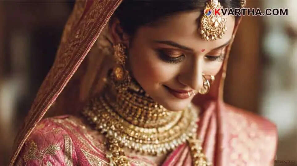Bride Representing Kerala Gold Price April 24 