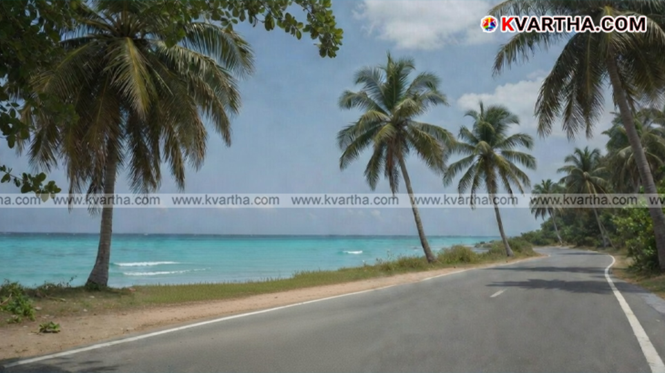 Aisha Sultana speaking at a local event in Lakshadweep.