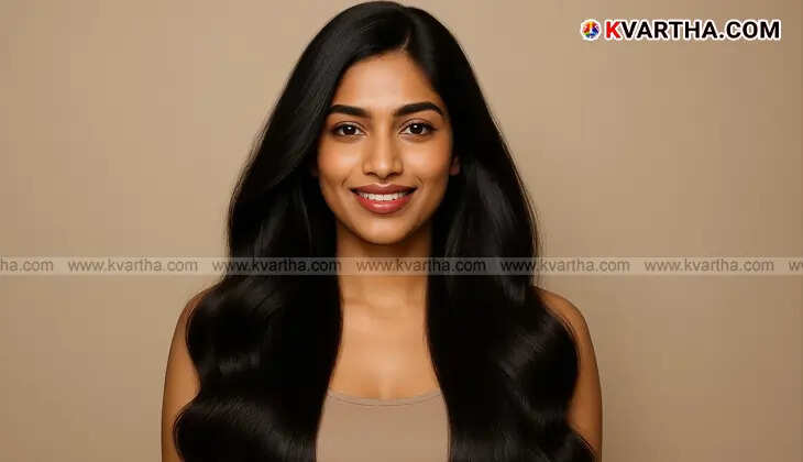 A symbolic image showing a woman with long healthy hair.