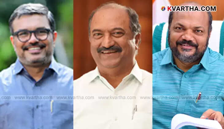 Kerala Chief Minister Pinarayi Vijayan and Minister P.A. Mohammed Riyas together.