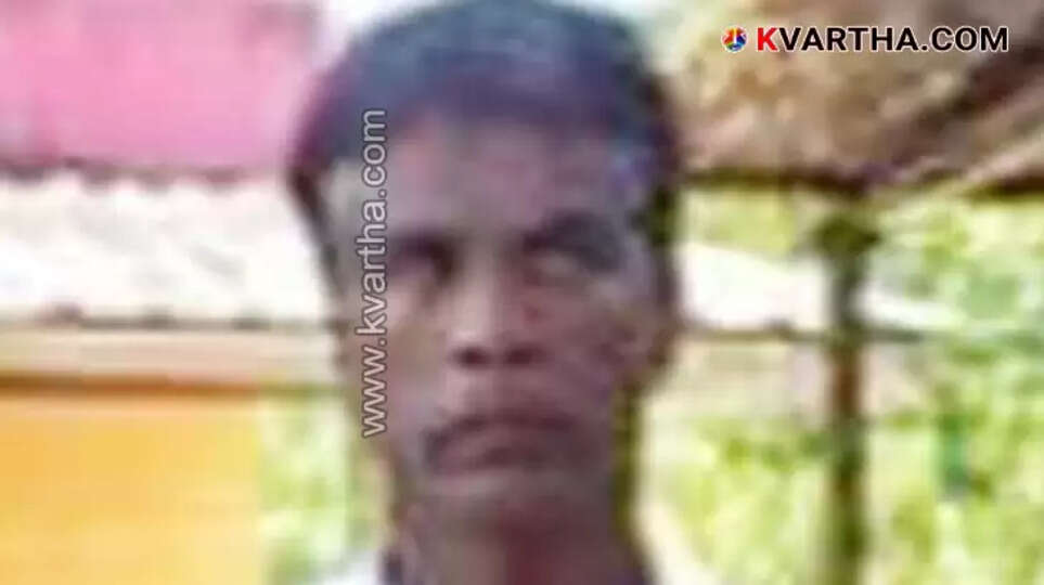 The sandalwood smuggling case accused, Abdul Nasser, who died after consuming poison.