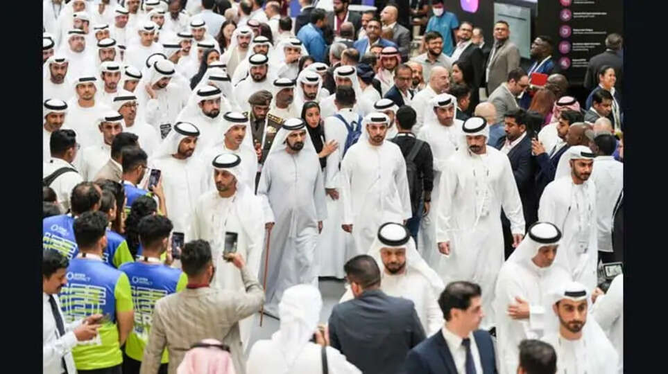 Sheikh Mohammed visiting GITEX Global 2024