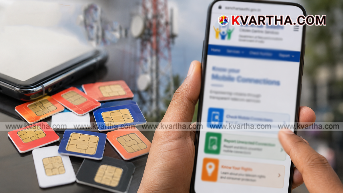 Representational image reflecting telecom ministry regulations and SIM card limits in India