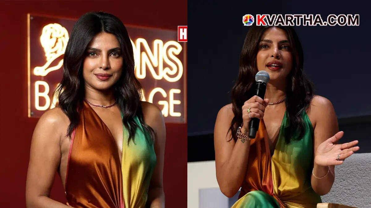 Priyanka Chopra at the Cannes Lions 2026 event