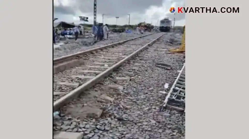 Train delays due to track maintenance works in Kottayam-Ernakulam route