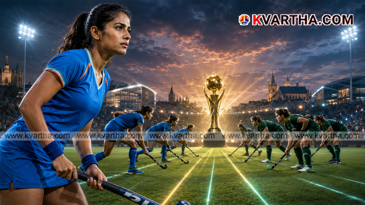 Representational image of India vs Pakistan hockey rivalry
