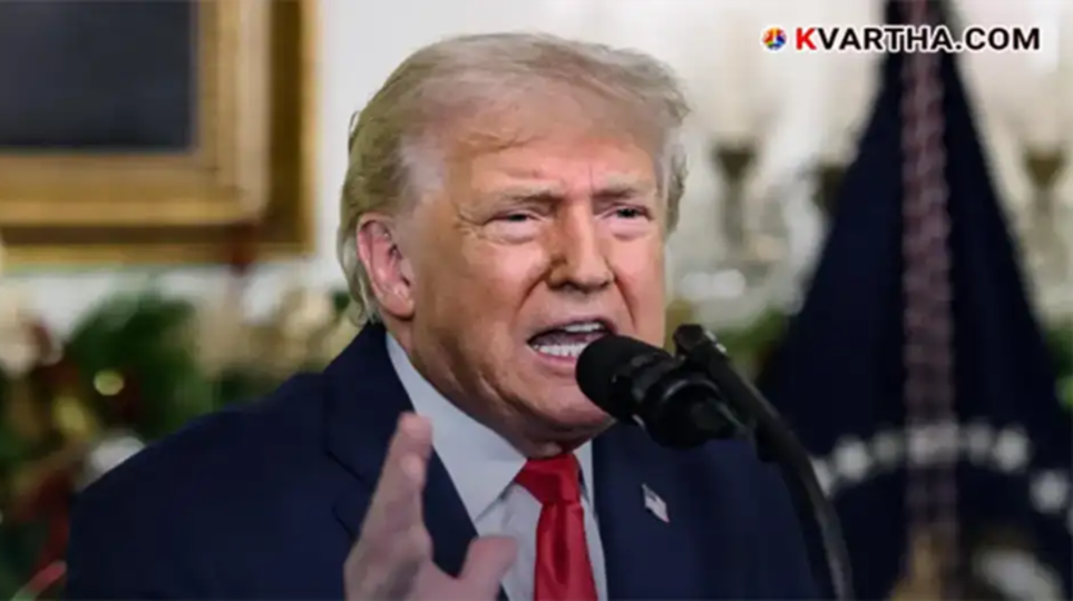 A symbolic image of US President Trump and the upcoming peace talks in Islamabad.&nbsp;