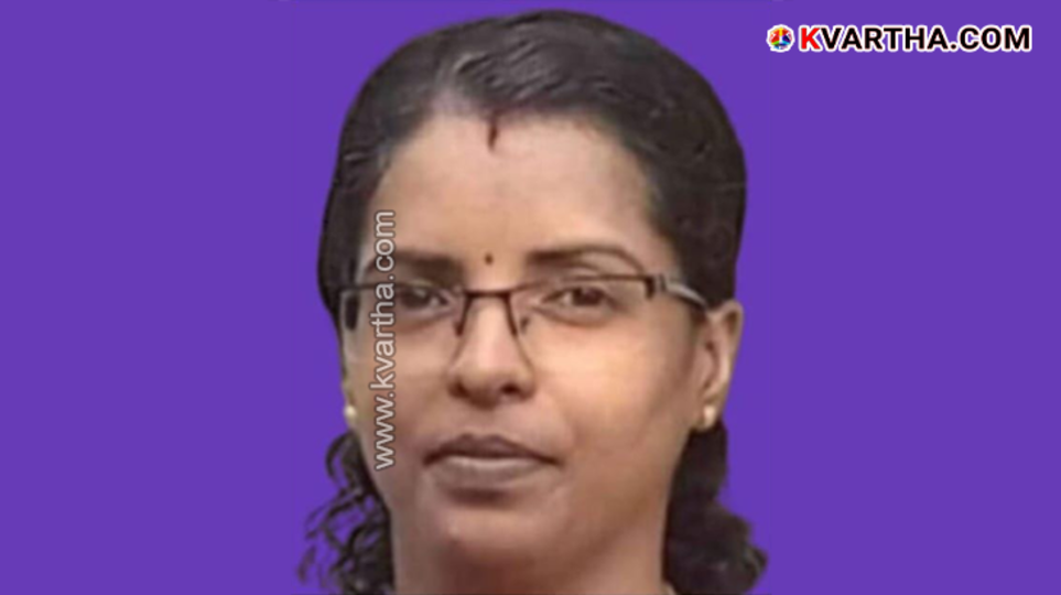 Photo of V.V. Jeeja, the deceased woman.