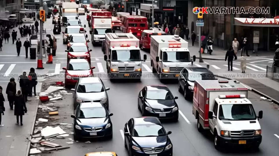 Traffic congestion on Thrissur-Palakkad National Highway.