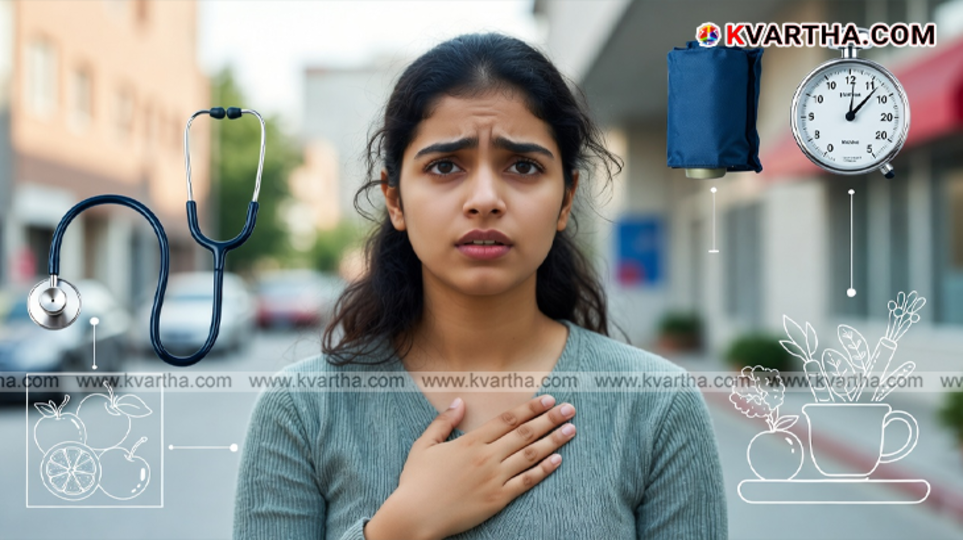 A medical representation showing the high percentage of heart disease in India.