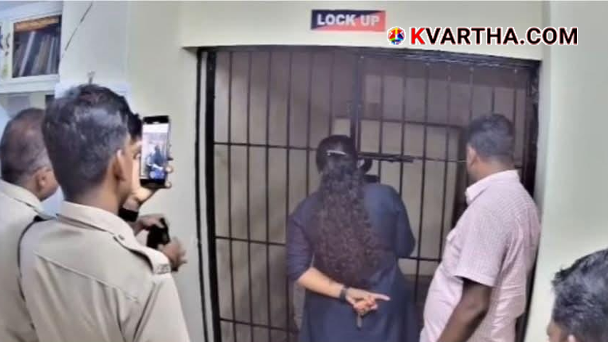 Is There Cell Rule in Kerala? Shocking Visuals Emerge from Adoor Police Station as Political Leaders Confront YouTube Vlogger in Custody