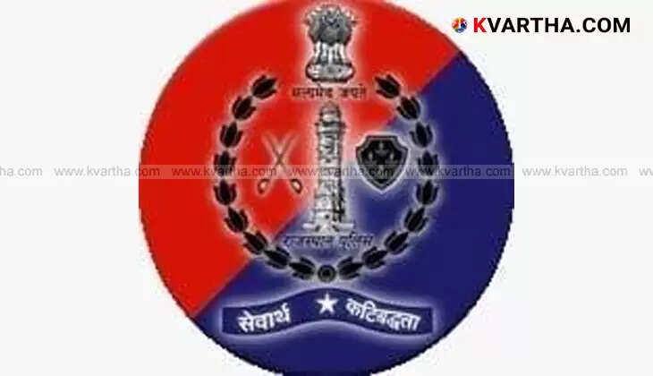 A Rajasthan police vehicle.
