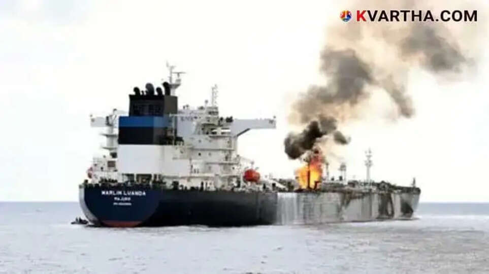 Indian-flagged commercial vessel attacked off Oman coast; Crew safe, MEA condemns the act as unacceptable.