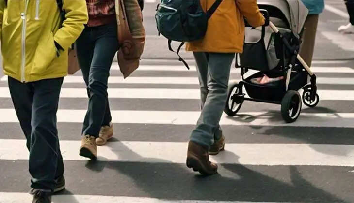 Dubai Police Warn Pedestrians Against Jaywalking