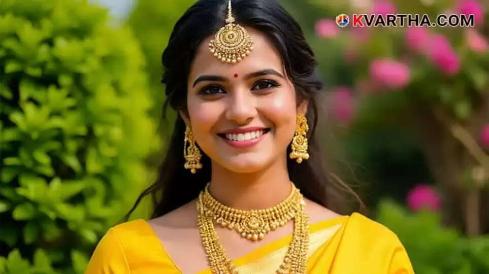 Bride Representing Kerala Gold Price November 07