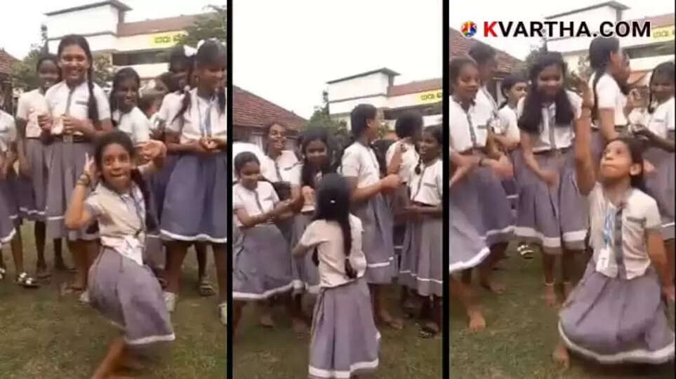 Education minister V Sivankutty posted second standard student Anaya's viral dance video