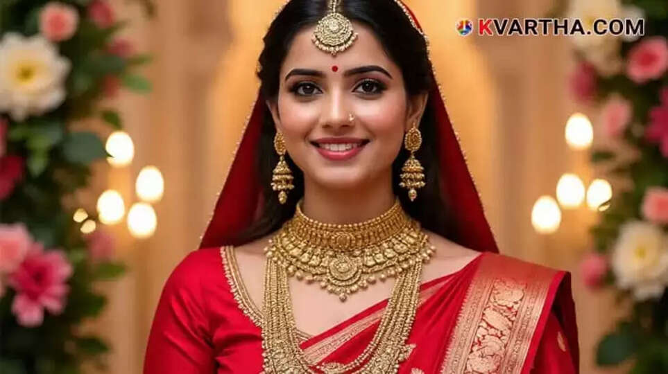 Bride Representing Kerala Gold Price December 23