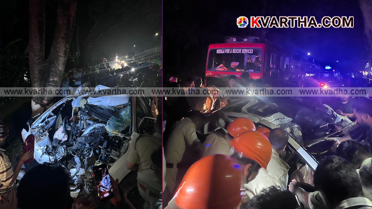 Rescue operations at Kannur accident site