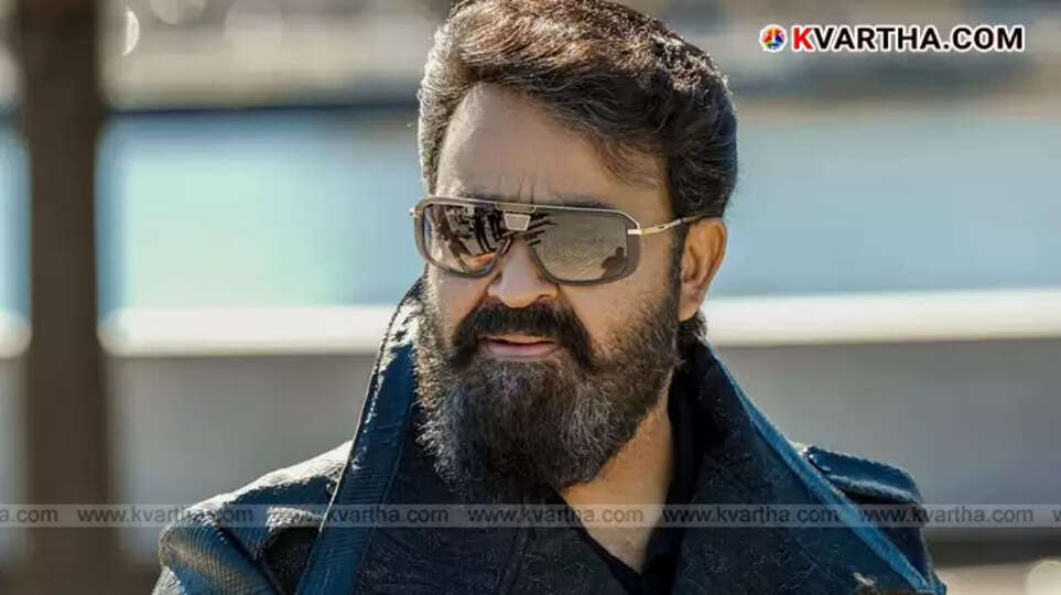Portrait of Malayalam actor Mohanlal, celebrating his 65th birthday.