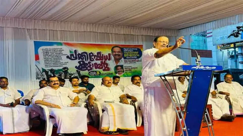 Pinarayi maintains secret ties with BJP, claims KPCC President Sudhakaran