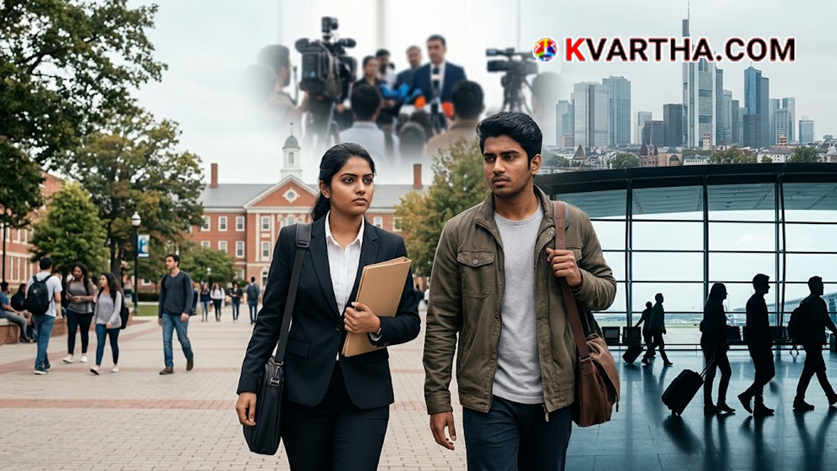 Representational image reflecting Indian politicians and foreign education concept