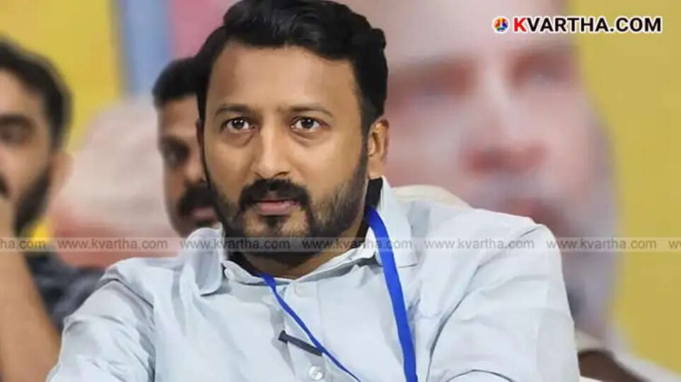 Rahul Mankootathil Kerala political leader and MLA.