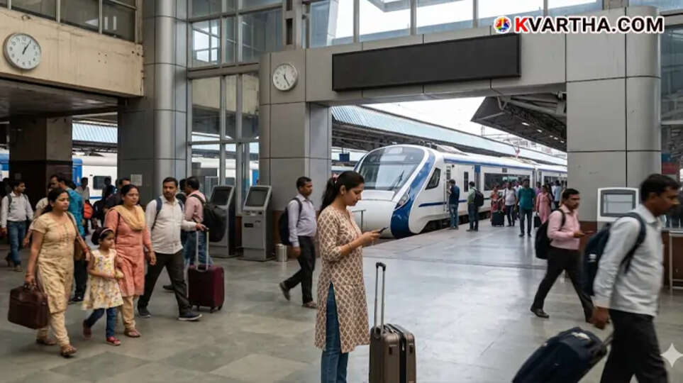Represntational Image of Indian Railways modern reservation system